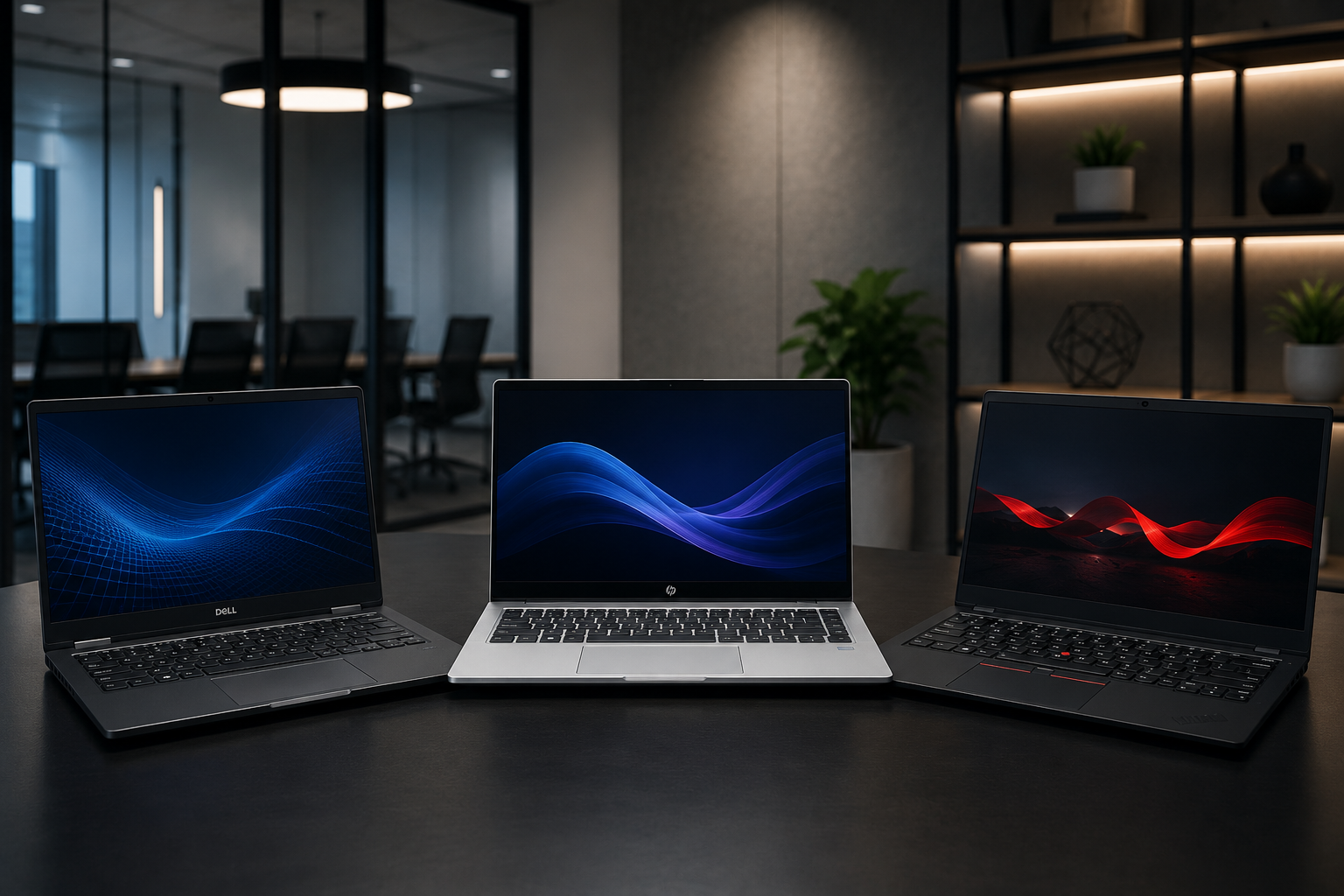 Comparativa Dell vs HP vs Lenovo para cómputo empresarial