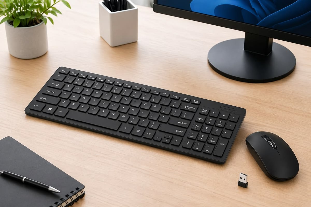 Teclados, mouse y docks USB-C para estaciones de trabajo empresariales